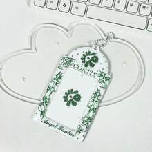1個黑白十字卡夾，天使之翼照片卡夾，K-Pop韓國娛樂專輯照片卡展示，偶像3英吋照片卡收納，YOUCHENGYOUPIN，PU材質，適用於3-3.5英吋迷你照片卡、照片卡、偶像照片卡、交易卡、動漫遊戲周邊小卡收納，附掛繩卡夾，可用於鑰匙圈、包包配件、痛包裝飾、演唱會應援等 - 卡套 - 查看 9