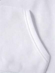 Custom Women's Hoodie, Suitable For Autumn/Winter. Upload Your Favorite Photo/Friend/Lover/Landscape/Pet Image. Sports - White - View 4