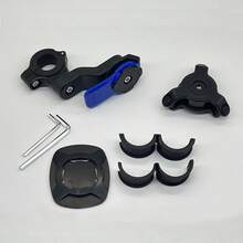 Motorcycle Phone Holder, Anti-Vibration Handlebar Mount, 360° Rotation, Suitable For Motorcycles And Bicycles, Smartphone Anti-Vibration Cradle - Multicolor - View 3