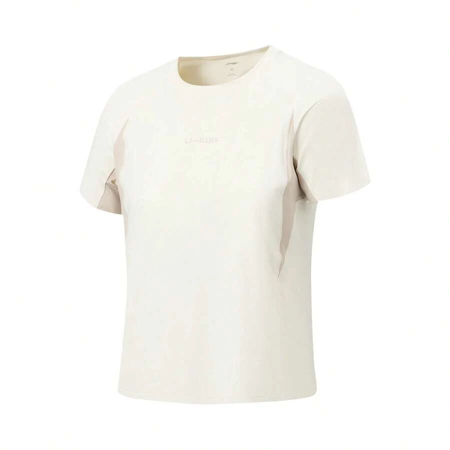Kaos Lengan Pendek LI-NING Wanita ATSW184 Toko Resmi Terpercaya - seperti susu - View 1
