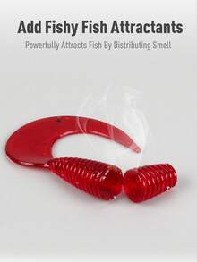 KINGDOM Curly Tail Soft Bait 35mm 45mm 55mm PVC Worm Fishing Lure Sinking Soft Plastic Grub Bait Fish Scent Flexible Tail Bass Lure For Freshwater Fishing Texas Rig Jig Head - Multicolor - View 6