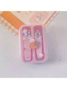 Portable Nail Clippers And Nail Clippers Small Non-Slip Metal Nail Clippers For Girls With Cartoon Storage Box Set, Suitable For Camping And Family Use - Multiple Styles - View 13