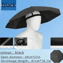 Topi Pelindung Matahari Lipat Bebas Genggam, Perlindungan Segala Cuaca, Cocok untuk Memancing, Mendaki, Berkemah, Aktivitas Luar Ruangan dan Pertanian, Multifungsi dan Portabel - MultiWarna - View 9