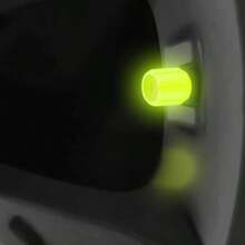 5pcs/Set Colorful Reflective Tail Light And Valve Cap, Universal Fit, Enhance Wheel Appearance, High Visibility Bicycle Accessories - No Battery Required, Improve Night Visibility And Road Safety, Vehicle Safety Accessories, Suitable For Mountain Bikes And Road Bikes, Night Visibility, Night Riding - Multicolor - View 8