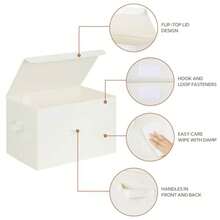 Clothing & Closet Storage Set - Cream White - View 4