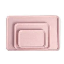 1pc Pink Soft Anti-Scratch Velvet Jewelry Storage Display Tray, Multi-Size Nesting Stackable Jewelry Display Tray, Suitable For Rings, Necklaces, Bracelets, Earrings, Studs, Bangles, Jewelry Store Display, Vanity Storage, Live Stream Display - Pink - View 7