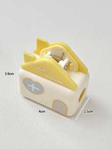 3/1pc Cute House Shaped Toothbrush Protective Cover, Dustproof And Breathable Toothbrush Cover, Cute Travel Toothbrush Holder - Multicolor - View 10