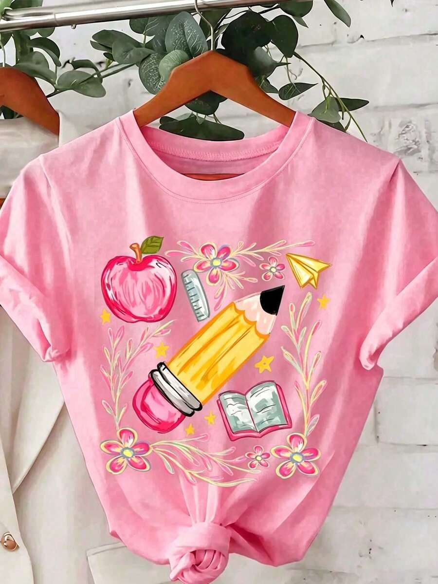 Women T-Shirts - Pink - View 1