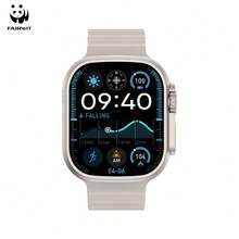 PANDA AI Smart Watch Compatible With Android And IOS Systems (Can Answer/Make Calls), 2.2-Inch HD Screen, Built-In Fitness Tracker, Supports Bluetooth Calling, IP68 Waterproof, Heart Rate/Sleep Monitoring, Multiple Sports Modes, Unisex - Gold - View 2