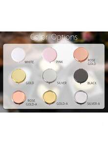 Personalized Compact Mirror, Bridesmaid Gifts, Birth Flower Makeup Mirror,Pocket Mirror For Her,Bridesmaid Thank You Gift,Bridal Shower Gift - Multicolor - View 13