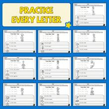 Letter Writing Practice Workbook, Letter Formation And Mastery, Comprehensive Uppercase And Lowercase Handwriting Training, Visual Guidance Exercises, Improve Writing Accuracy And Fine Motor Control, Suitable For Home And School Learning Tool - Alphabet Book - View 9