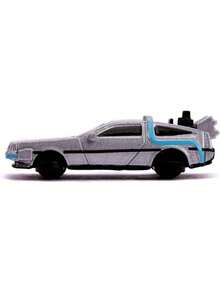Jada Toys Nano Holly-Wood Rides Back To The Future Time Machine Die-Cast Vehicle Collection, Classic DeLorean Mini Metal Car Set, Official Movie Licensed Replica Model For Sci-Fi Fans, Film Collectors And Display Enthusiasts - Multicolor - View 6