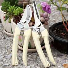 Garden Scissors Set - Perfect For Pruning, Trimming And Cutting Branches And Flowers, Gardening Pruning Shears, Plant Garden Clips, Bonsai And Fruit Picking - A - View 1