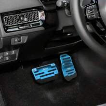 2 Sets Anti-Slip Car Pedal Set - Alloy Brake, Accelerator, Clutch Pedals - Suitable For Sedan, SUV, ATV - Automatic Transmission Replacement Kit, Anti-Slip Rubber Foot Pads, Durable Foot Pedals | Ergonomic Foot Pedals | Durable Foot Pedals New Model - A - View 11