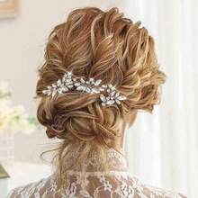3pcs Casual Party Elegant Iron Hair Sticks Bridal Wedding Hair Accessories All Seasons - Multicolor - View 7