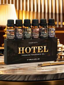 EMBRACEX. 6*10ml 多口味精油禮品套裝，香氛油，秋季/冬季/酒店/男士/女士/清潔/情人節/水果/美味食物/聖誕節/萬聖節禮品套裝，節日禮物，每盒6瓶，擴香器，加濕器，蠟燭製作，汽車香氛，藤條擴香，母親節，父親節，教師節，週年紀念，生日禮物，感恩節禮物，聖誕快樂 - 禮物 - 查看 22