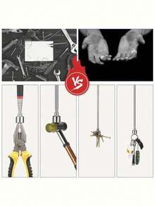 Extendable Magnetic Pickup Tool, Suitable For Hard-To-Reach Places - A - View 5