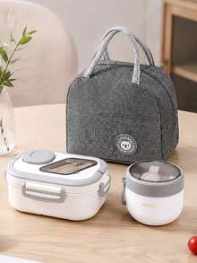 SEAL LOCK Adult Lunch Box, Large Capacity School Lunch Box, Bento Box - Built-In Utensils, Microwave (Remove Lid), Lunch Bag, Suitable For Home, School, Office, Travel, Back To School, Outdoor Picnic - Multicolor - View 9