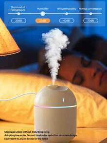 270ML Cool Mist Humidifier Aromatherapy Diffuser LED Night Light Power-Off Protection USB Home Office Humidifier, 10ml Multiple Essential Oils, Suitable For Home, Hotel, Bathroom Deodorization, Fragrance, Long-Lasting Scent Air Freshener - Multiple Styles - View 11