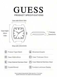GUESS Men's Matte Black Barrel-Shaped Multifunction Quartz Watch, Black Soft Silicone Strap, GW0203G3 - one-size - View 6