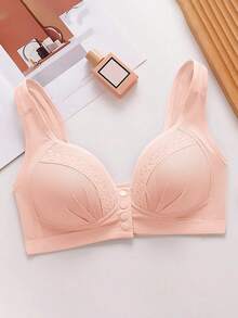 Women Bras & Bralettes - Burgundy - View 8