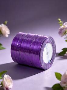 10 Rolls/1 Roll 25 Yards/Rolls 1cm Width Satin Ribbon Braided Thin Tape Gift Wrapping Cake …Packaging Material Bowknot Ribbon Valentine - 25-yard 1cm Ribbon - View 87