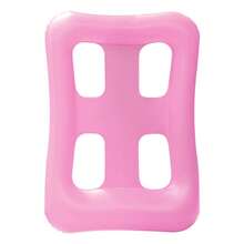 Multicolor Square Hollow‑Out Inflatable Pool Float, PVC Water Floating Lounge Bed With Hand‑Rest Cutouts For Adult Summer Swimming Pool Beach Party - A - View 11