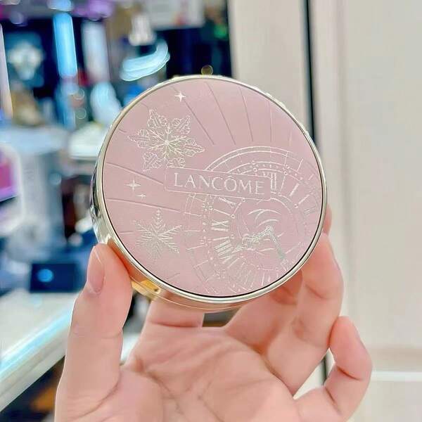 Lancôme 蘭蔻三重精華氣墊粉底液 蘭蔻光澤氣墊 粉色氣墊 90週年限量版 P10 適合白皙膚色