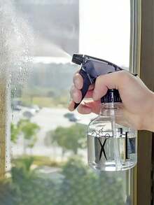 1/2/3/4pcs Multi-Function Adjustable Spray Bottle, Perfect For Home Disinfection, Hair Spray, Garden And Plant Watering, Home Cleaning Spray Bottle, Indoor And Outdoor Plant And Potted Flower Watering Spray, Home Essential, Random Pattern - Black and White - View 2