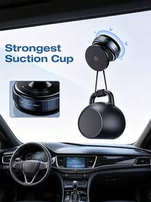 Anti-Shake Car Phone Holder, Bionic Mechanical Lock Stable Base, High-End Phone Holder, Suitable For Delivery Drivers, Suction Cup Mount, Perfect For Bumpy Mountain Roads, Dashboard Clip, Car Interior Accessory, Phone Small Accessory - Multicolor - View 6