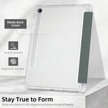 DANYCASE 軟質保護殼，附筆槽，適用於 A8 A9 A9+ S9/S9FE S10lite S9+，半透明磨砂背蓋 - 深綠色-半透明磨砂款 - 查看 6
