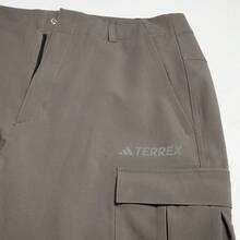 Adidas Spring/Autumn Men's Loose Fit Sports Cargo Pants, Comfortable Versatile Outdoor Casual Long Pants IY0083 - Charcoal Gray - View 3