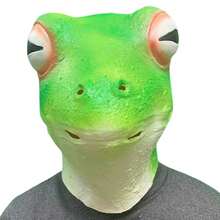 Halloween Latex Animal Costume Mask, Scary Horror Adult Head Cover Bloody Pig Head, Multiple Styles - Multicolor - View 7
