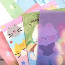 JotBox Twilight Hour Fluffy Moment Conjunto de Pegatinas de Planificador Artístico Vintage de Dibujos Animados Lindos para Decoración de Diarios - Momentos peludos - Ver 8