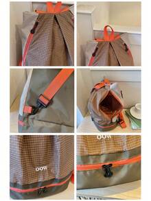 Sports Gym Bag Backpack With Shoes Compartment For School Yoga Hiking Outdoor Running - Multicolor - View 7