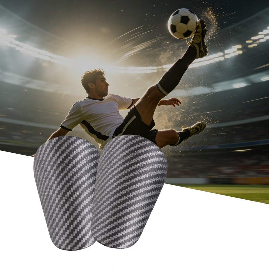 1 Pasang Pelindung Tulang Kering Sepak Bola, Pas Nyaman, Menempel Erat di Kaki, Desain Ukuran Unik Sempurna untuk Sepak Bola dan Olahraga Lainnya - MultiWarna - View 1