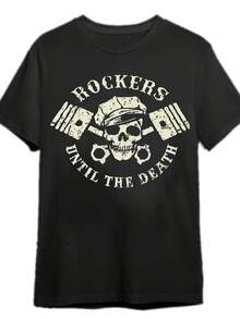 Men Sports Tees & Tanks - Black - View 1