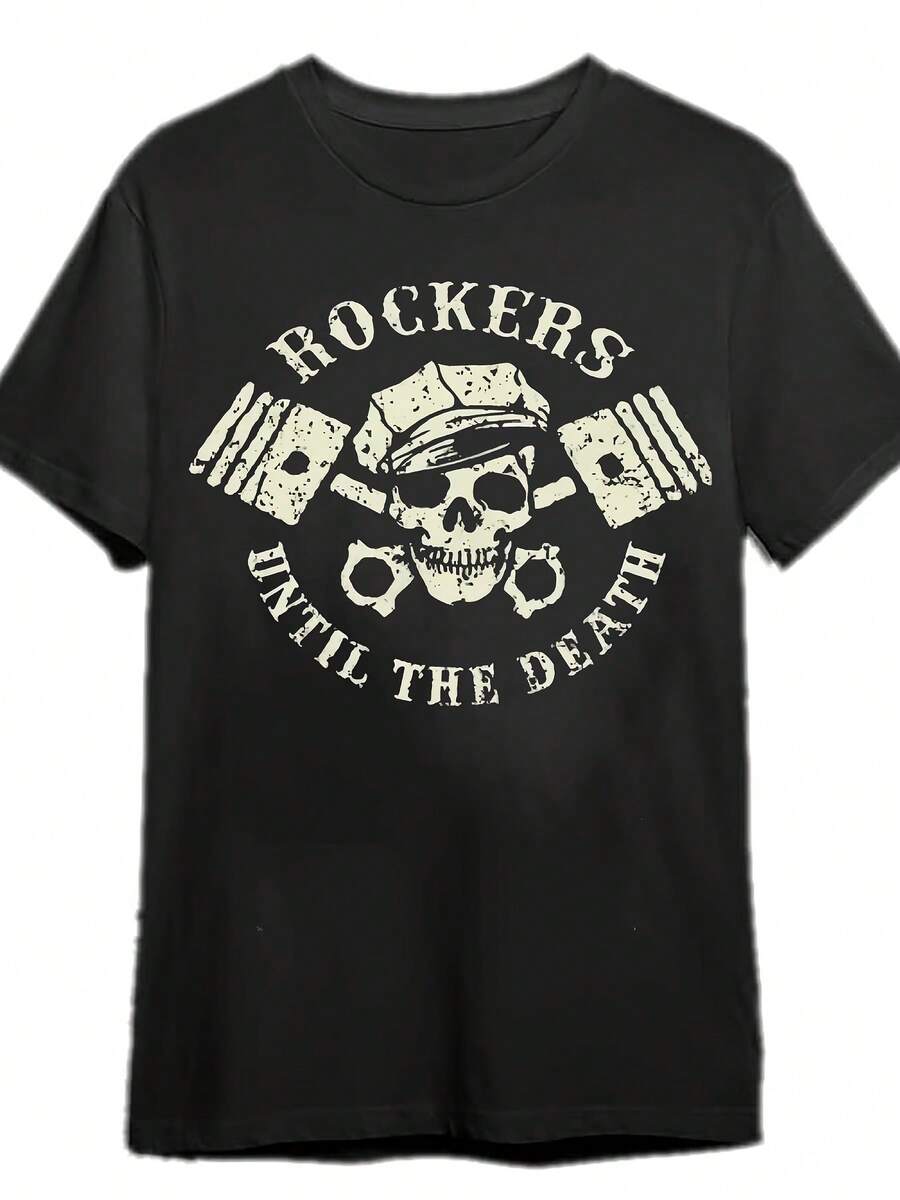 Men Sports Tees & Tanks - Black - View 1