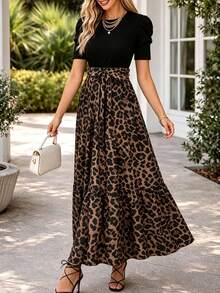 Women Long Dresses - Black - View 3