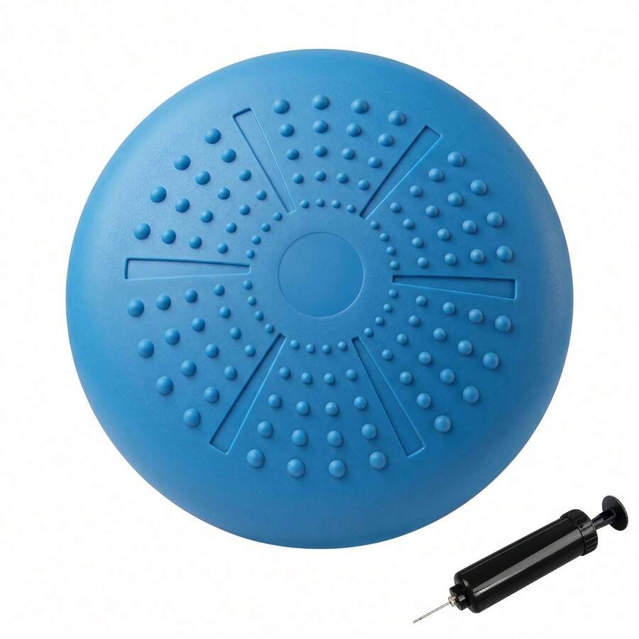 Non Slip Inflatable Balance Cushion Massage Dots Balance Disc Yoga Training Equipment For Adults Dogs Fitness - Blue - View 1