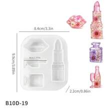 Multi-Style Makeup Accessories Silicone Mold Dried Flower Transparent Decor, Room Decoration, Christmas, Bedroom Decor, Halloween, Wedding - Beauty Accessories - View 9