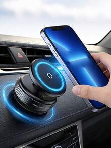 Anti-Shake Car Phone Holder, Bionic Mechanical Lock Stable Base, High-End Phone Holder, Suitable For Delivery Drivers, Suction Cup Mount, Perfect For Bumpy Mountain Roads, Dashboard Clip, Car Interior Accessory, Phone Small Accessory - Multicolor - View 8