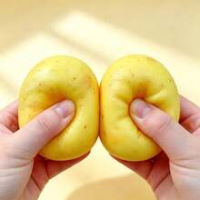 1pc Fluid Potato Squishy Stress Relief Toy, Southern Potato Slow Rebound Squeeze Toy - Multicolor - View 2