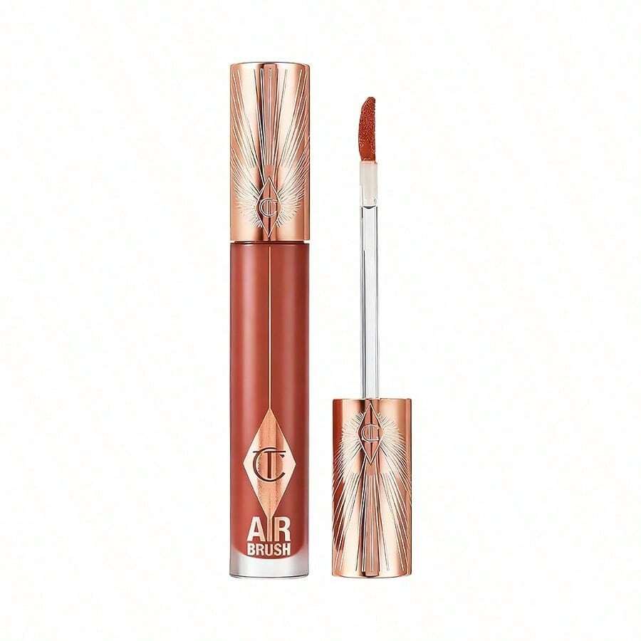 Charlotte Tilbury Flawless Matte Lip Blur Liquid Lipstick #Walk Of No Shame Blur Color 6.8ml/0.22 Oz | Ultra-Soft Matte Formula, Creates An -Like Blurred Effect | Long-Lasting Non-Drying Matte Lip Color - Walk Of No Shame Blur - View 1