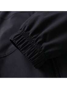 Under Armour Women's Rival Woven Hooded Jacket Casual Hooded Outdoor Sports Jacket 6014063-001 - Black - View 8