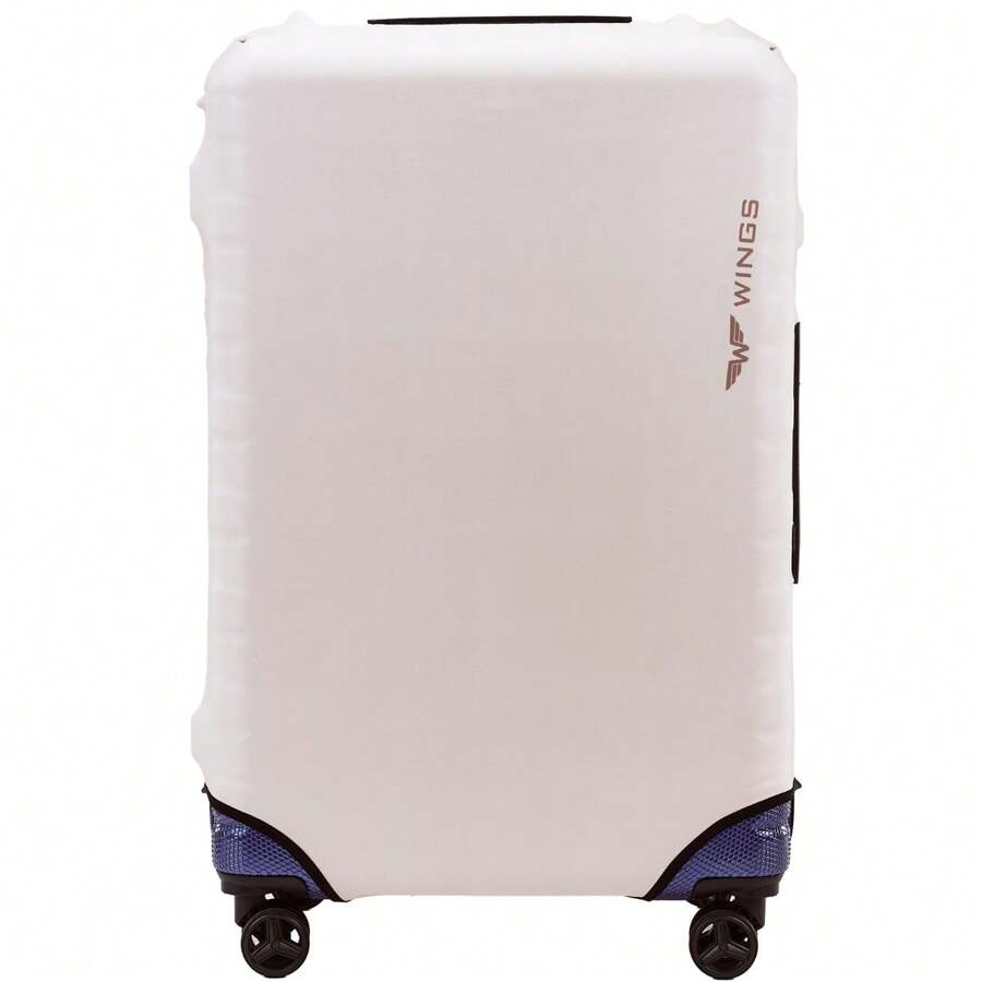 W WINGS 3 Piece Luggage Set 20", 24", 28" | Polypropylene Hard Shell Suitcases, Combination Lock, Telescopic Handle, 360° Double Wheels - Beżowy - View 1