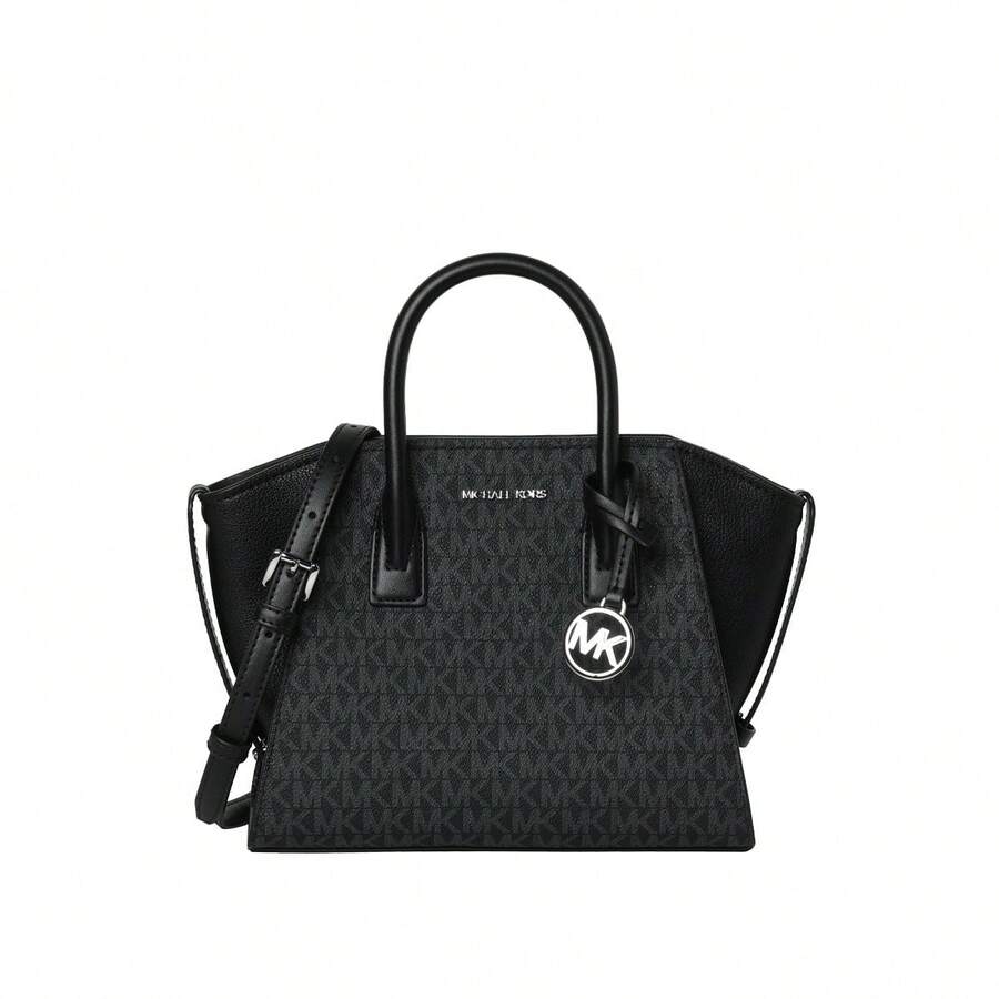Tas Selempang Wanita Vintage Michael Kors Avril - Hitam 35F4S4VS1B - View 1