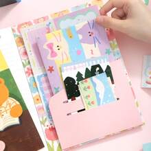 JotBox Twilight Hour Fluffy Moment Conjunto de Pegatinas de Planificador Artístico Vintage de Dibujos Animados Lindos para Decoración de Diarios - Momentos peludos - Ver 10