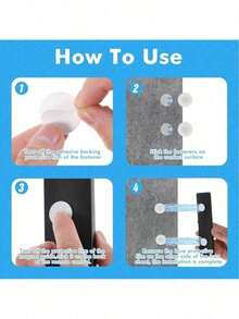1/6/10pcs Magnetic Remote Control Holder – Remote Control Organizer, Wall-Floating Rack, Seamless Installation, Silicone Remote Control Holder Wall Mount, TV And Tool Rack - Multicolor - View 2