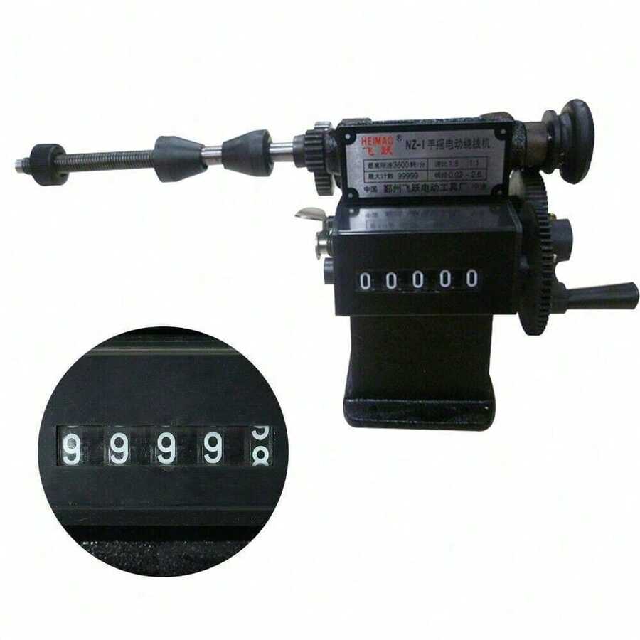Dual Purpose Manual /Coil Winder Hand Coil Winding Machine 0-99999 USA - 1 - View 1